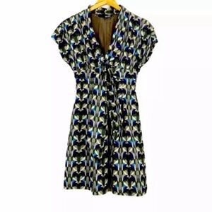 LOVE MOSCHINO Fit & Flare Print Dress